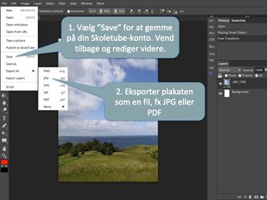 Photopea Plakatguide Eksport